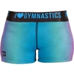 Performance Ladies 3″ Shorts – I ♡ GYMNASTICS – Full Colour