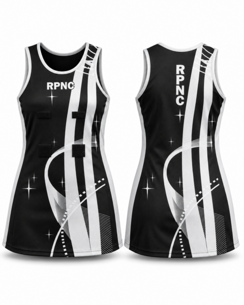 Sublimated Micromesh A-Line 2 Panel Netball Dress