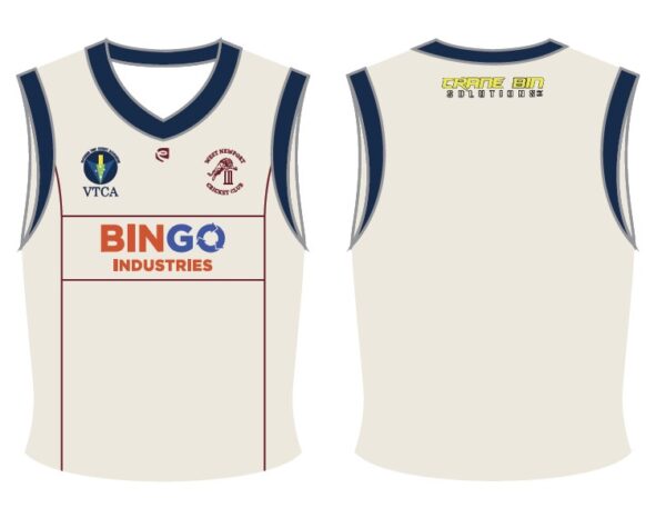 Custom Reversible Cricket Vest